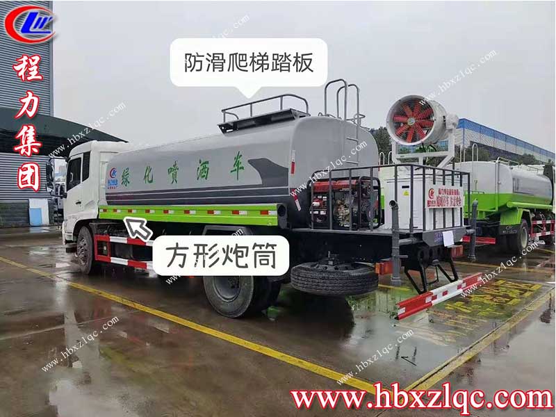 湖北程力新工藝灑水車和老工藝灑水車對比更加直觀